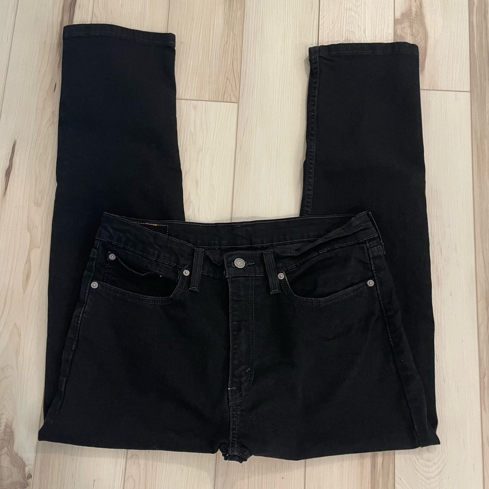 Levi's Black Straight Men's Jeans